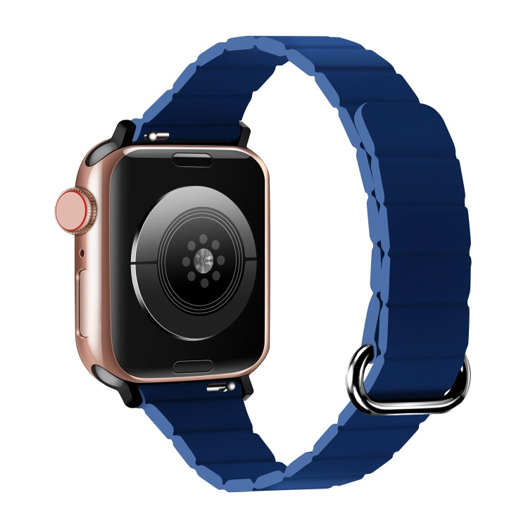 Reverse Buckle Magnetic Watch Band, For Apple Watch Series 8&7 45mm / SE 2&6&SE&5&4 44mm, For Apple Watch Series 8&7 41mm / SE 2&6&SE&5&4 40mm