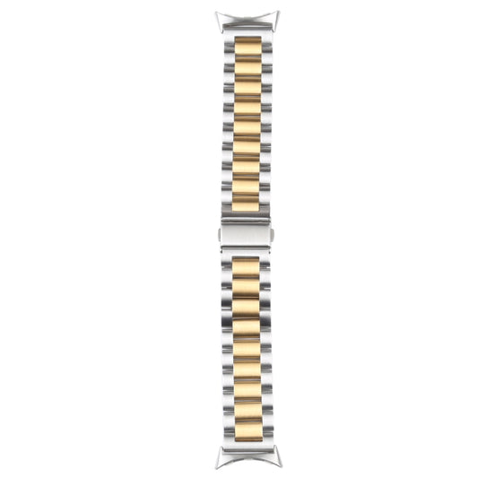 Three Strains Stainless Steel Metal Watch Band, For Google Pixel Watch 5 / 4 / 3 / 2 / 1 41mm
