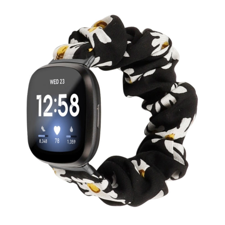 Universal Hair Ring Cloth Watch Band, For Fitbit Versa 4 / Sense 2