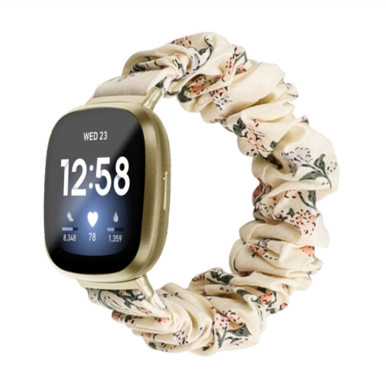 Universal Hair Ring Cloth Watch Band, For Fitbit Versa 4 / Sense 2