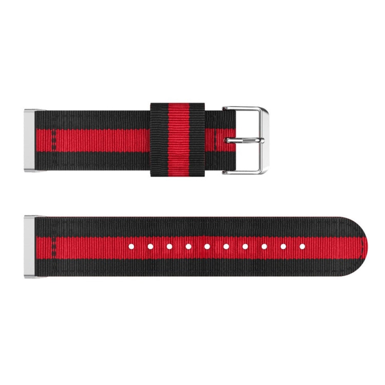 Universal Stripe Nylon Watch Band, For Fitbit Versa 4 / Sense 2