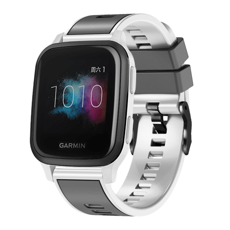 Plain Weave Two-color Silicone Watch Band, For Samsung Galaxy Watch 5 40mm / 44mm