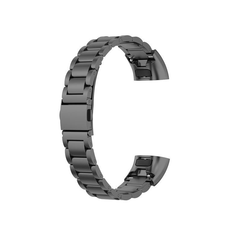 For Huawei Band 4 Pro (TER-B29S) / Band 3 Pro (TER-B29) / Band 3 (TER-B09) Three Beads Steel Wrist Strap Watchband, For Band 4 Pro