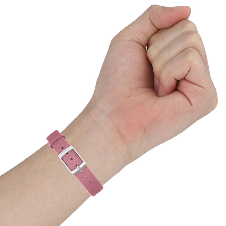 For Huawei Band 4 (ADS-B29) / Honor Band 5i (CRS-B19S) Genuine Leather Wrist Strap Watchband