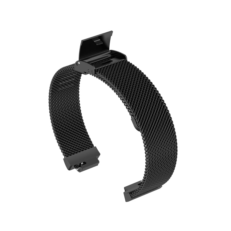 Stainless Steel Metal Mesh Wrist Strap Watch Band for Fitbit Inspire / Inspire HR / Ace 2, Size: L