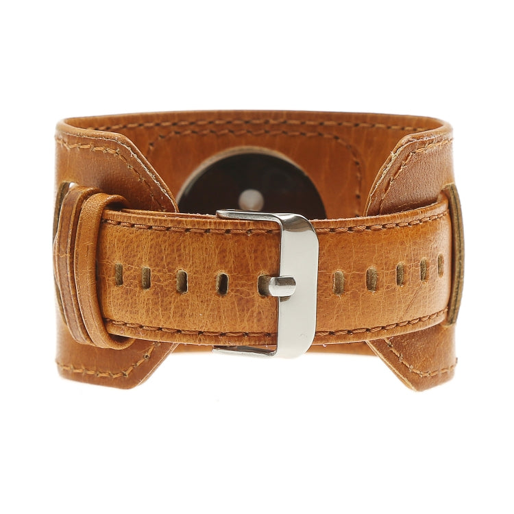 Crazy Horse Texture Bracelet Watchband, For Apple Watch 5 & 4 40mm / 3 & 2 & 1 38mm, For Apple Watch 5 & 4 44mm / 3 & 2 & 1 42mm