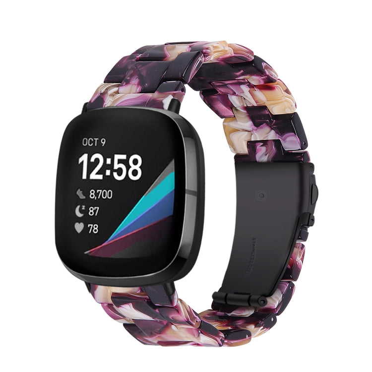 Universal Resin Watch Band, For Fitbit Versa 3 / Sense