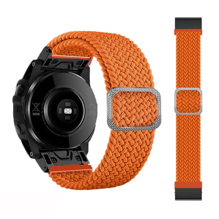 Adjustable Nylon Braided Elasticity Watch Band, For Garmin Fenix 7X