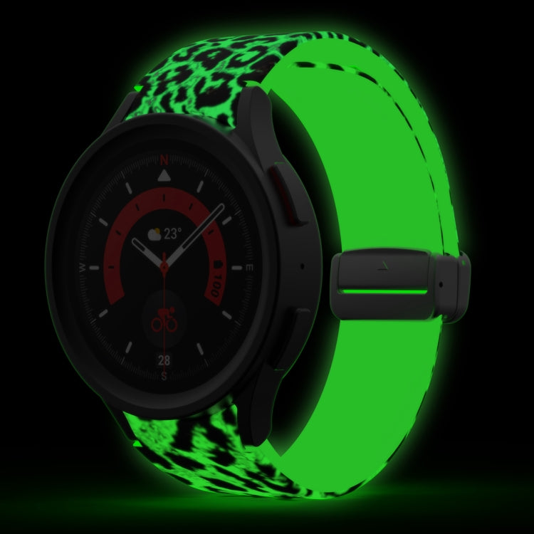 Magnetic Printed Silicone Watch Band, For Samsung Galaxy Watch5