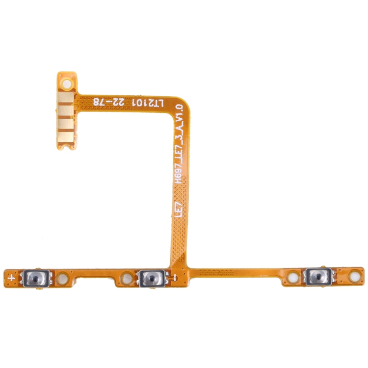 For Infinix Hot 10 Play/Smart 5 India OEM Power Button & Volume Button Flex Cable, For Tecno Spark 8C / Spark Go 2022, For Tecno Pova Neo LE6, For Tecno Camon 18i CG6, For Infinix Hot 11 Play, For Infinix Note 10 X693, For Tecno Spark Go 2020 / Spark 6...