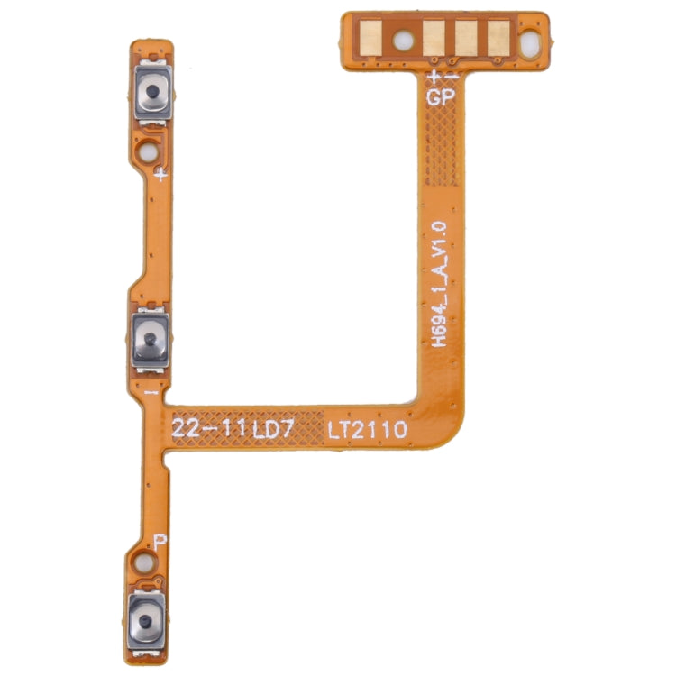 For Infinix Hot 10 Play/Smart 5 India OEM Power Button & Volume Button Flex Cable, For Infinix Hot 9 Play X680 X680B X680C, For Infinix Note 7 X690B X690, For Infinix Note 7 Lite X656, For Infinix Hot 8 Lite X650, For Tecno Pova LD7                    ...