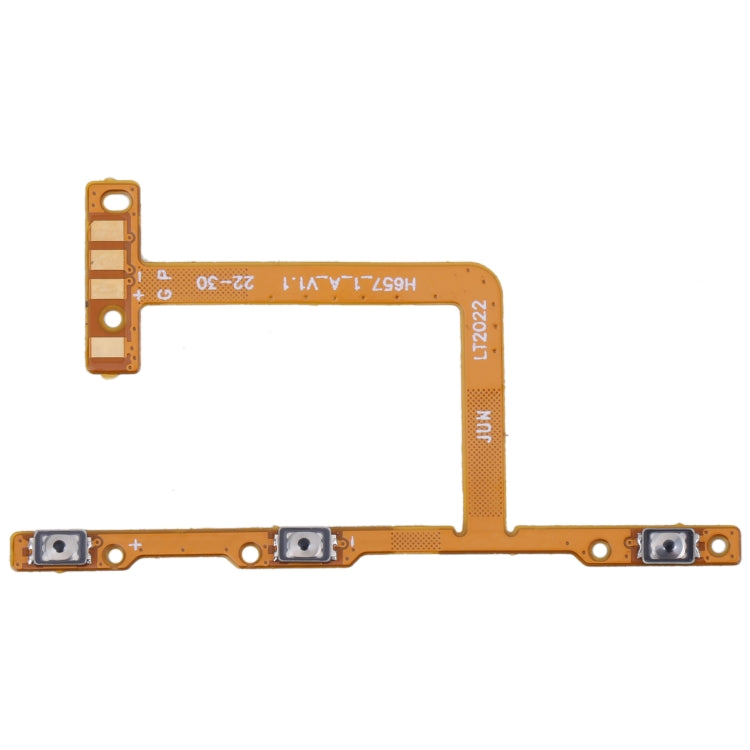 For Infinix Hot 10 Play/Smart 5 India OEM Power Button & Volume Button Flex Cable, For Infinix Hot 9 Play X680 X680B X680C, For Infinix Note 7 X690B X690, For Infinix Note 7 Lite X656, For Infinix Hot 8 Lite X650, For Tecno Pova LD7                    ...