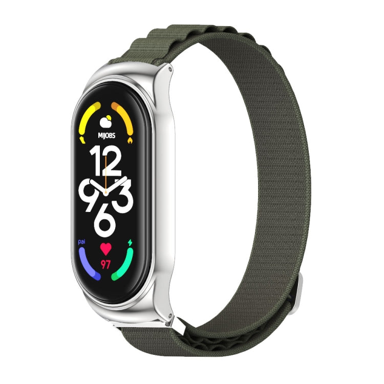 MIJOBS CS Nylon Breathable Watch Band, For Xiaomi Mi Band 6 / 5 / 4 / 3, For Xiaomi Mi Band 7 / 7 NFC