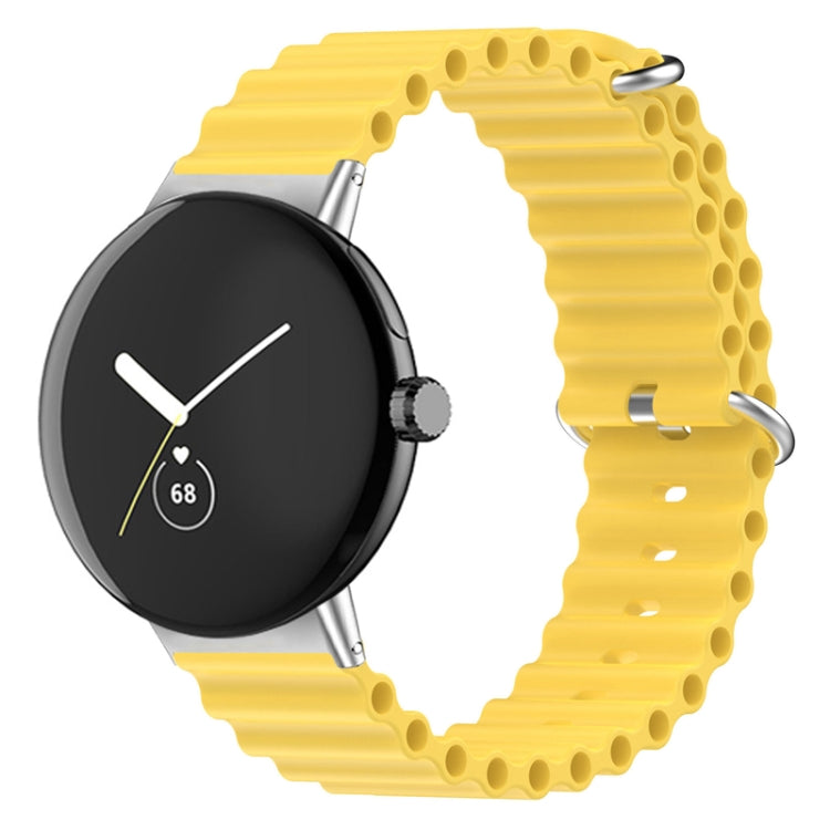 Ocean Silicone Watch Band, For Google Pixel Watch 5 / 4 / 3 / 2 / 1 41mm