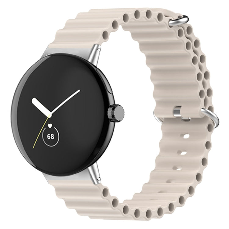 Ocean Silicone Watch Band, For Google Pixel Watch 5 / 4 / 3 / 2 / 1 41mm