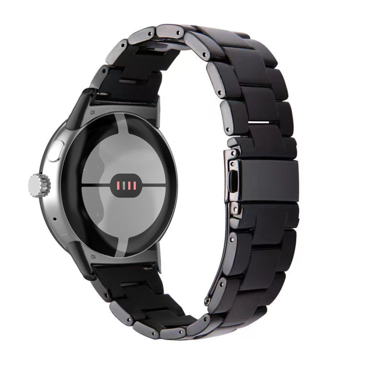 Three-beads Resin Watch Band, For Google Pixel Watch 4 / 3 / 2 / 1 41mm