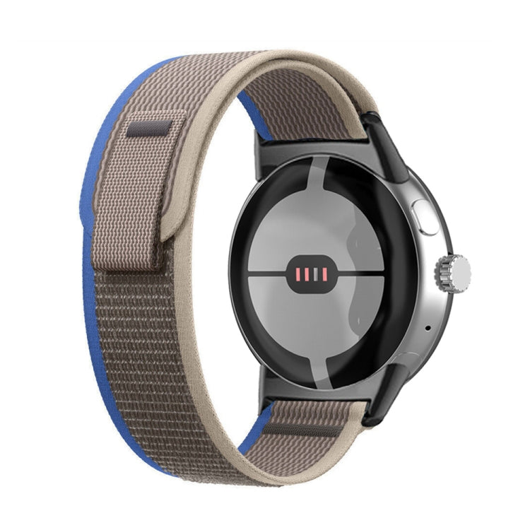 Loop Black Connector Nylon Watch Band, For Google Pixel Watch 4 / 3 / 2 / 1 41mm
