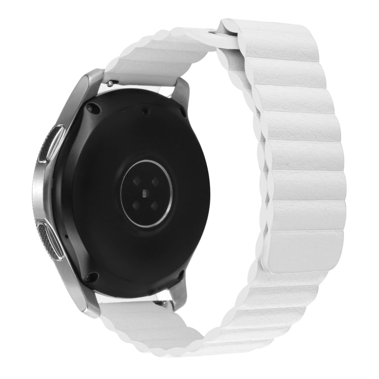 22mm Magnetic Loop Leather Watch Band, For Coros Apex 46mm/Apex Pro / Ticwatch Pro 3