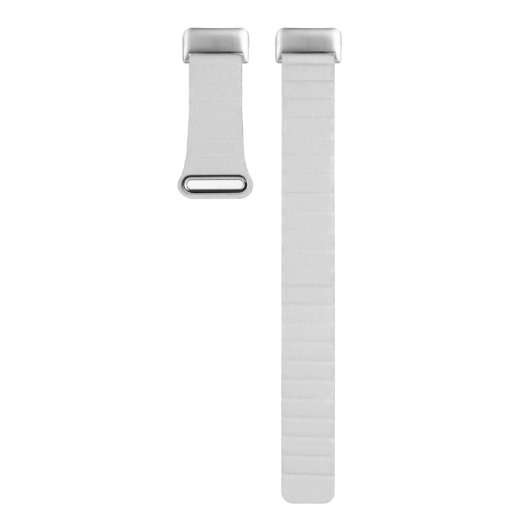Magnetic Loop Leather Watch Band, For Fitbit Charge 5