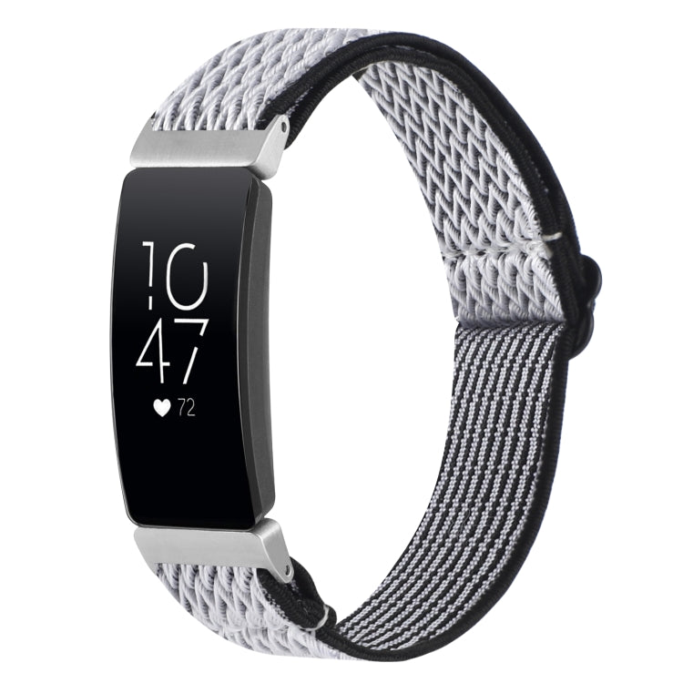Buckle Wave Braided Nylon Watch Band, For Fitbit Inspire 2, For Fitbit Inspire, For Fitbit Charge 5