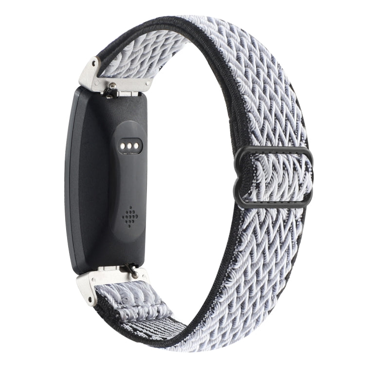 Buckle Wave Braided Nylon Watch Band, For Fitbit Inspire 2, For Fitbit Inspire, For Fitbit Charge 5