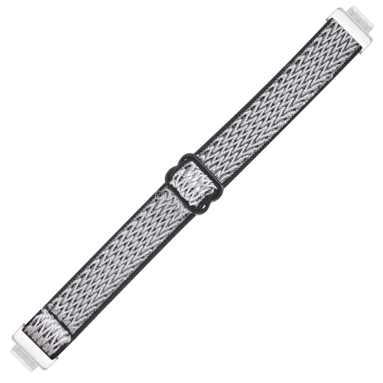 Buckle Wave Braided Nylon Watch Band, For Fitbit Inspire 2, For Fitbit Inspire, For Fitbit Charge 5