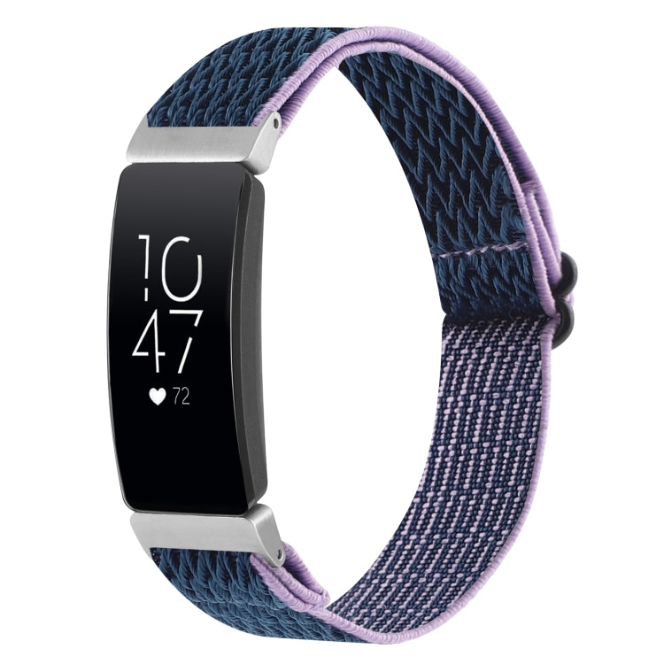 Buckle Wave Braided Nylon Watch Band, For Fitbit Inspire 2, For Fitbit Inspire, For Fitbit Charge 5
