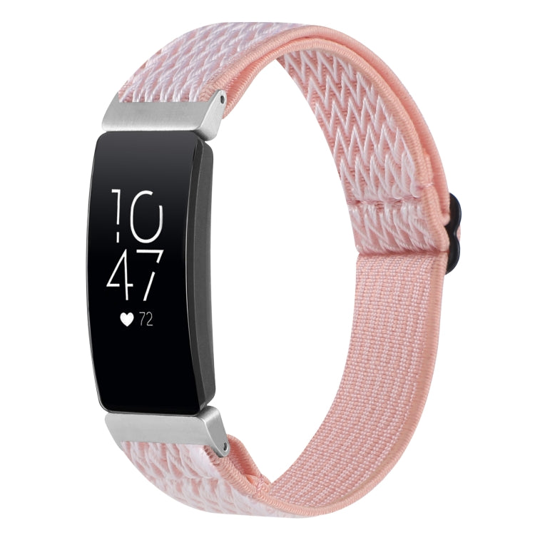 Buckle Wave Braided Nylon Watch Band, For Fitbit Inspire 2, For Fitbit Inspire, For Fitbit Charge 5
