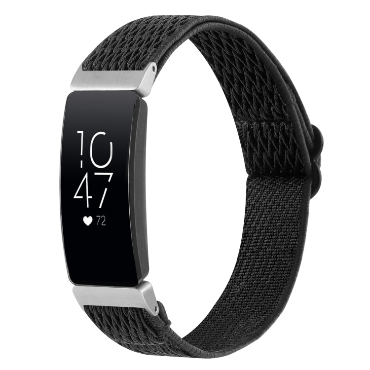 Buckle Wave Braided Nylon Watch Band, For Fitbit Inspire 2, For Fitbit Inspire, For Fitbit Charge 5
