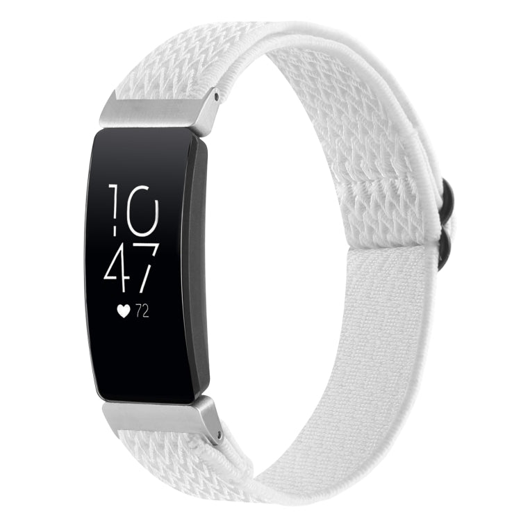 Buckle Wave Braided Nylon Watch Band, For Fitbit Inspire 2, For Fitbit Inspire, For Fitbit Charge 5