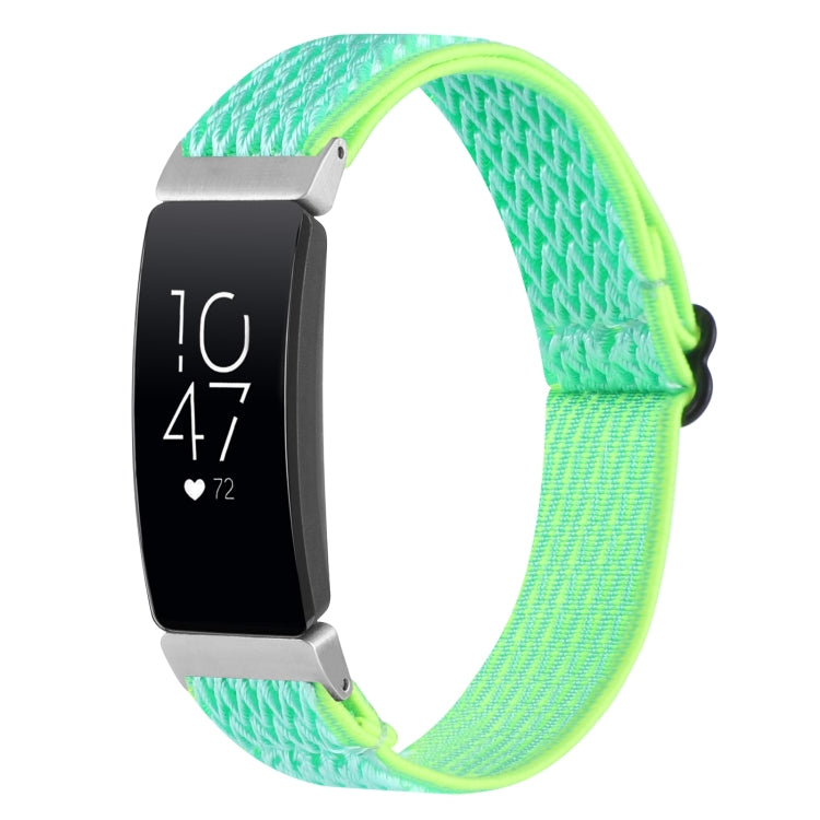 Buckle Wave Braided Nylon Watch Band, For Fitbit Inspire 2, For Fitbit Inspire, For Fitbit Charge 5