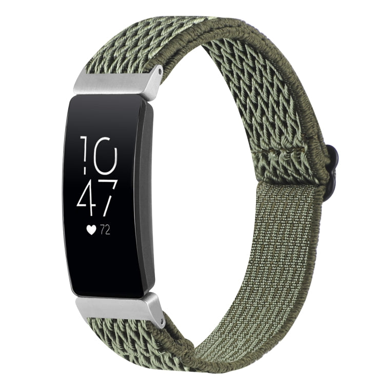 Buckle Wave Braided Nylon Watch Band, For Fitbit Inspire 2, For Fitbit Inspire, For Fitbit Charge 5