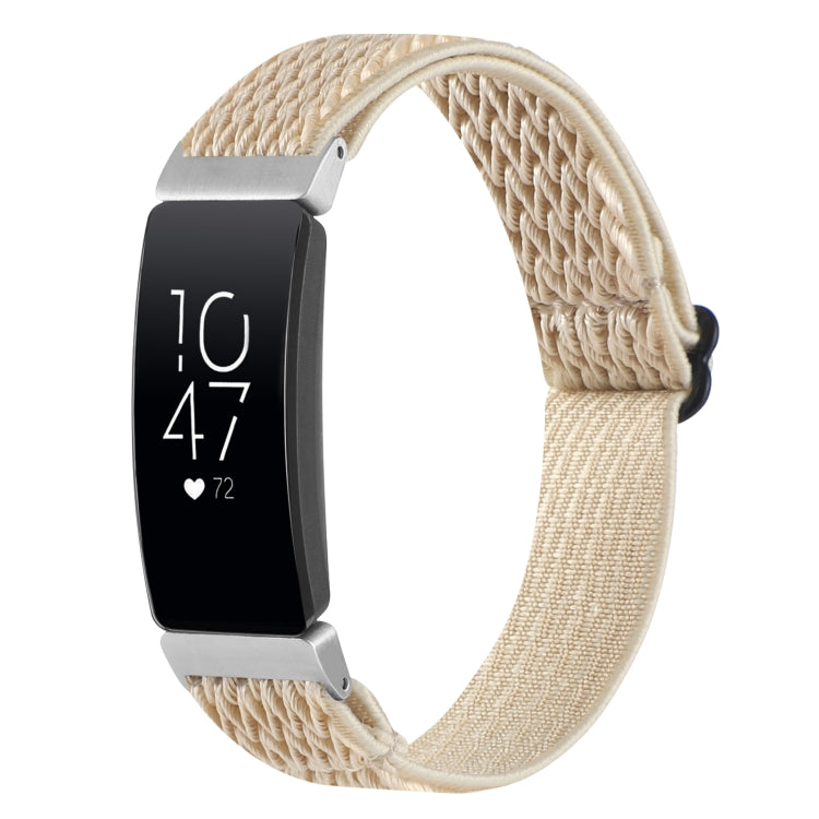Buckle Wave Braided Nylon Watch Band, For Fitbit Inspire 2, For Fitbit Inspire, For Fitbit Charge 5