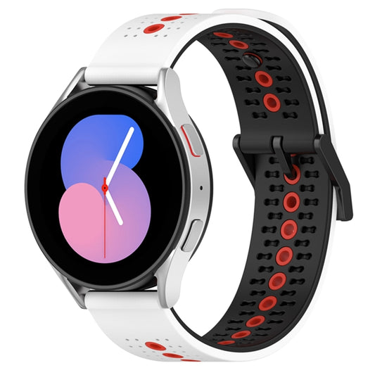 22mm Tricolor Breathable Silicone Watch Band, For Coros Apex 46mm/Apex Pro / Ticwatch Pro 3