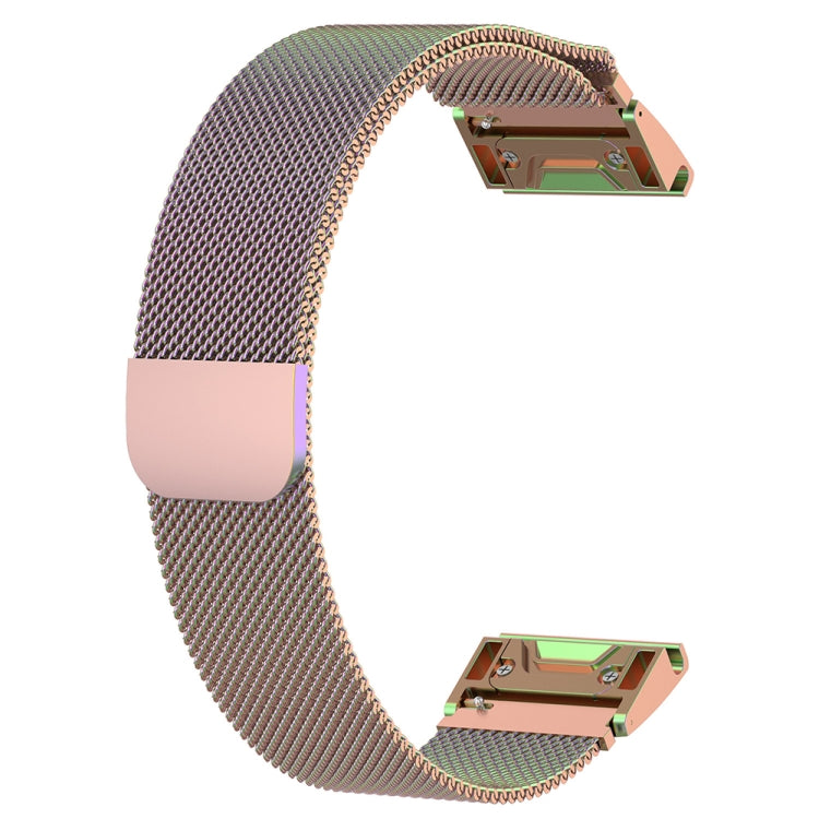 Milanese Replacement Wrist Strap Watchband, For Garmin Fenix 5X, For Garmin Fenix 5S
