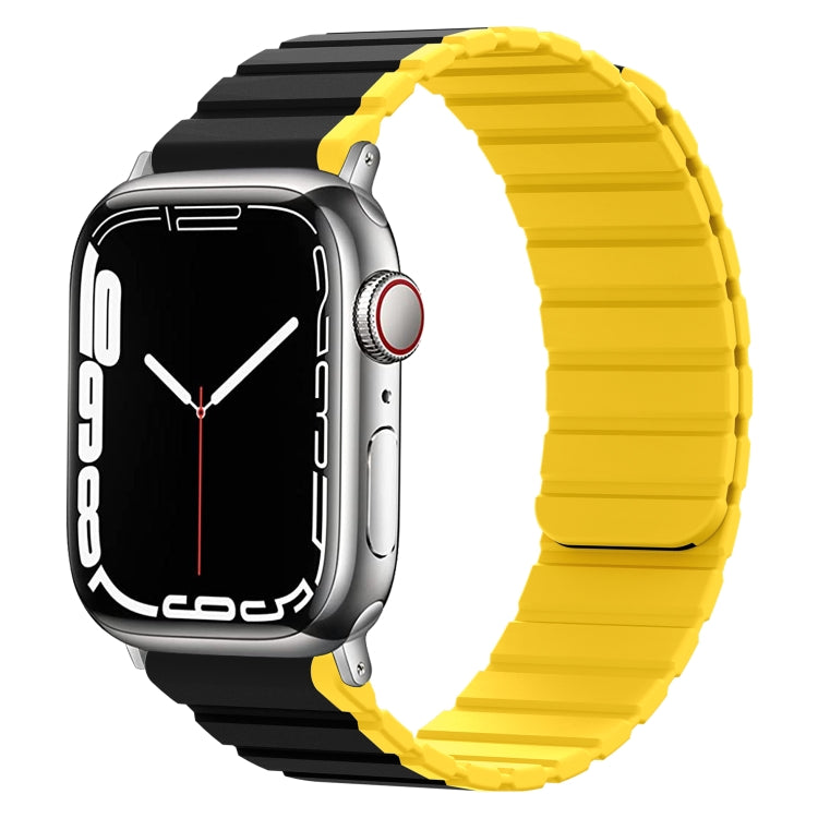Smart Magnetic Silicone Watch Band, For Apple Watch Series 8&7 41mm, For Apple Watch Series 8&7 45mm