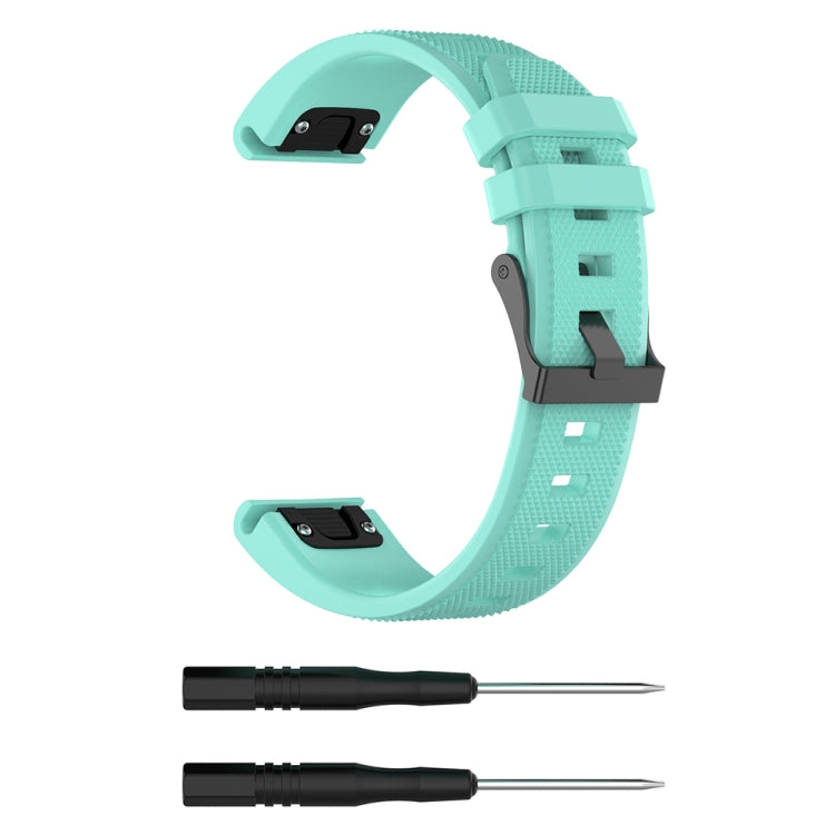 For Garmin Fenix5 (22mm) Silicone Replacement Wrist Strap Watchband