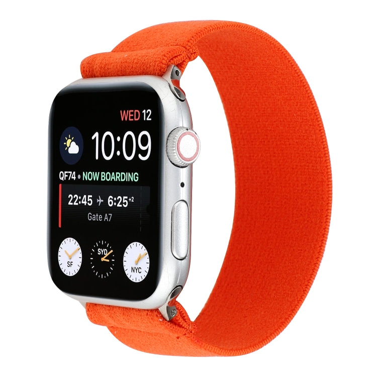 Elastic Nylon Braid Watch Band, For Apple Watch Series 8&7 45mm, For Apple Watch Series 8&7 41mm
