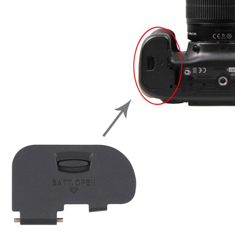 For Nikon D40 / D60 / D3000 / D5000 OEM Battery Compartment Cover, For Canon EOS 70D / EOS 80D, For Canon EOS 40D / EOS 50D, For Canon EOS 7D