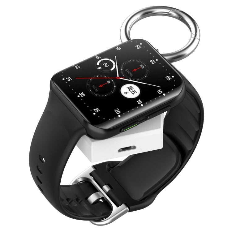 For OPPO Watch 4 Pro / 3 / 3 Pro Portable Universal Smart Watch Charger, Micro-USB, Type-C