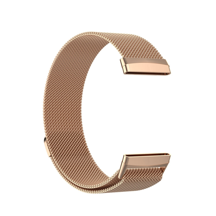 Milanese Magnetic Metal Weave Watchband, For Fitbit Versa 4 / 3