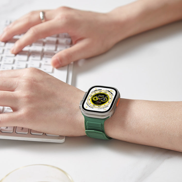 Loop Magnetic Silicone Watch Band, For Apple Watch Series 10 46mm, For Apple Watch Series 10 42mm, For Apple Watch SE 2023 44mm