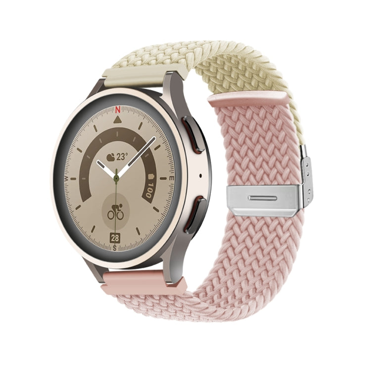 Buckle Braided Nylon Watch Band, 20mm, 22mm