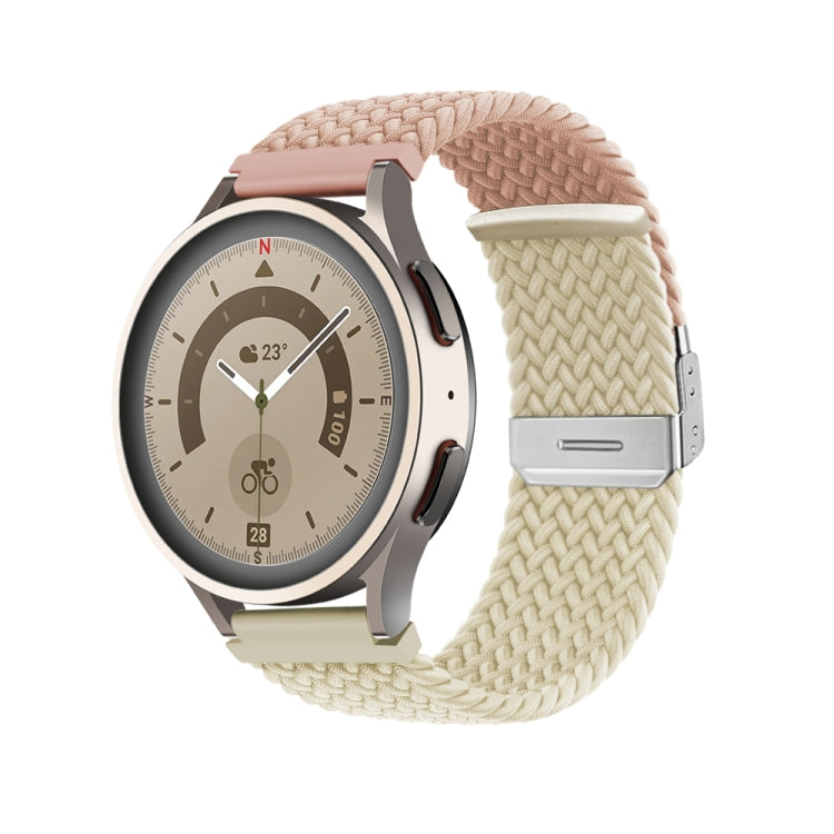 Buckle Braided Nylon Watch Band, 20mm, 22mm