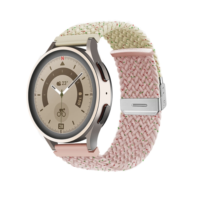 Buckle Braided Nylon Watch Band, 20mm, 22mm