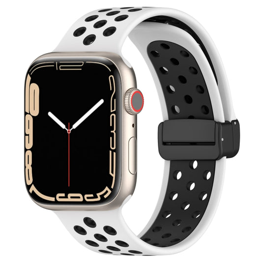 Magnetic Buckle Silicone Watch Band, For Apple Watch 8 41mm, For Apple Watch Ultra 2 49mm, For Apple Watch 8 45mm