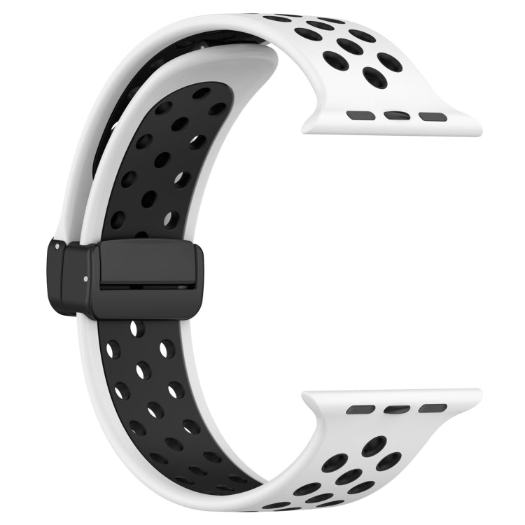 Magnetic Buckle Silicone Watch Band, For Apple Watch SE 40mm, For Apple Watch SE 44mm, For Apple Watch 6 40mm