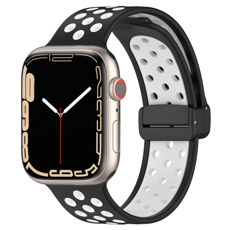 Magnetic Buckle Silicone Watch Band, For Apple Watch SE 40mm, For Apple Watch SE 44mm, For Apple Watch 6 40mm