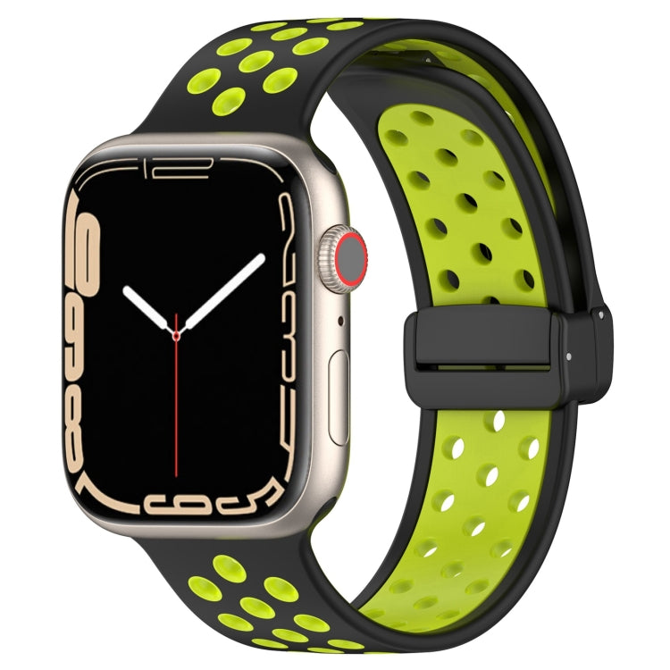 Magnetic Buckle Silicone Watch Band, For Apple Watch SE 40mm, For Apple Watch SE 44mm, For Apple Watch 6 40mm