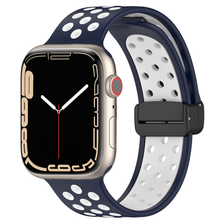 Magnetic Buckle Silicone Watch Band, For Apple Watch 42mm, For Apple Watch 38mm
